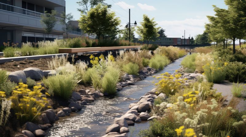 Products For Garden Drainage Service in use